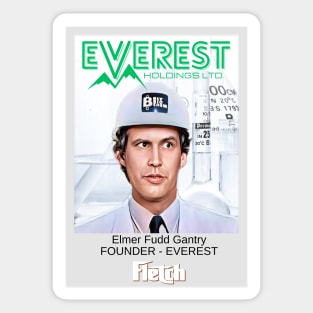 FLETCH - ELMER FUDD GANTRY Sticker